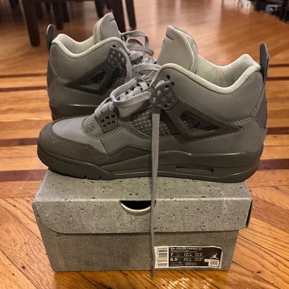 Air Jordan 4 Retro SE "Wet Cement" - Men's size 7/W size 8.5 - Picture 1 of 9